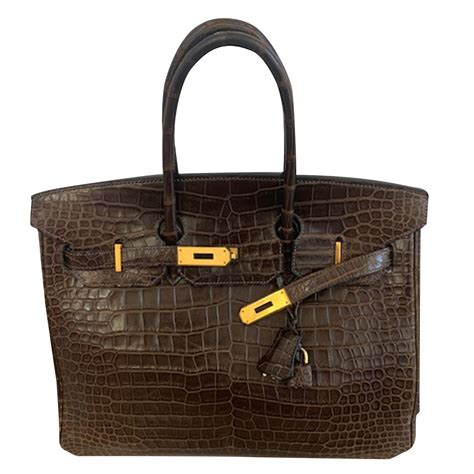 croc birkin hermes beige|hermes birkin briefcase.